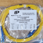 lc/lc single mode 3 meter fiber patch cord