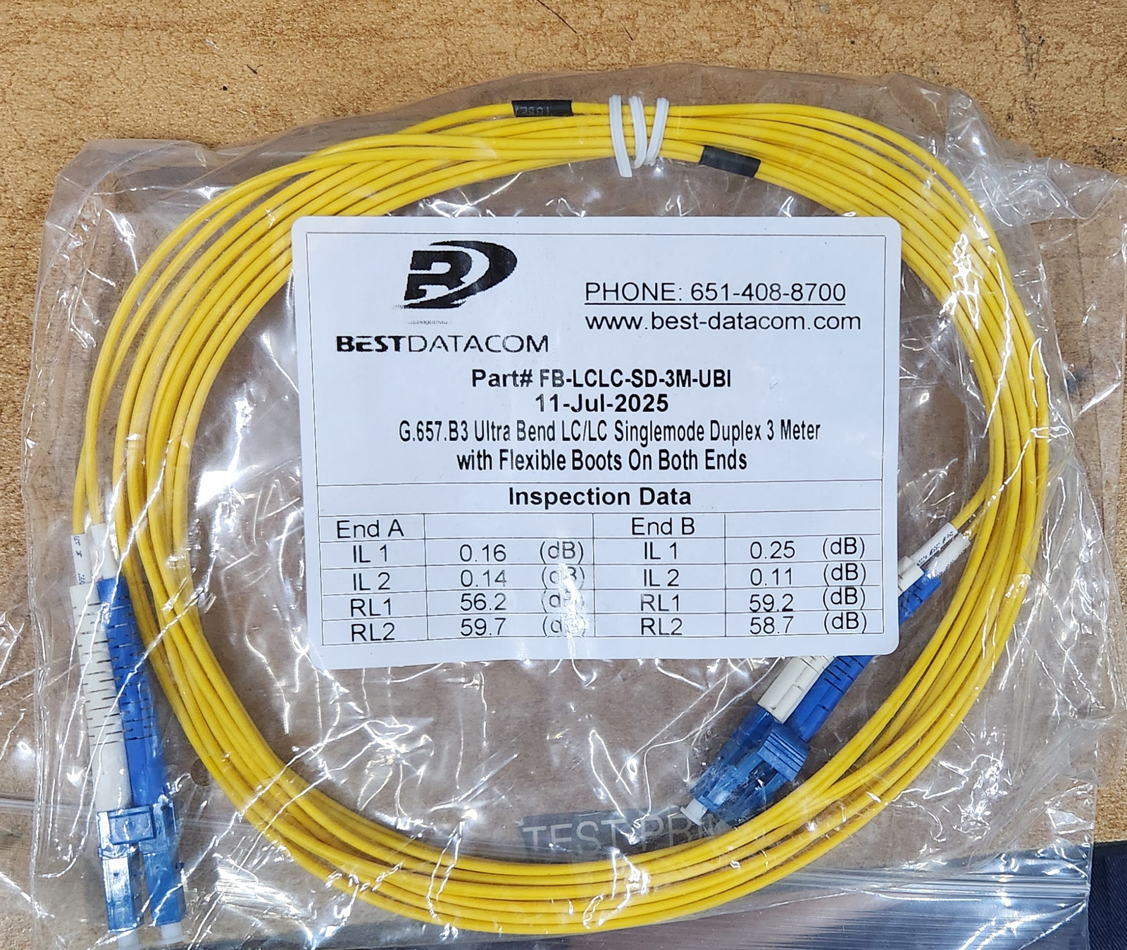 lc/lc single mode 3 meter fiber patch cord lc/lc single mode 3 meter fiber patch cord
